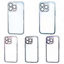 Galvanic Case Glass Camera iPhone X/Xs Purple