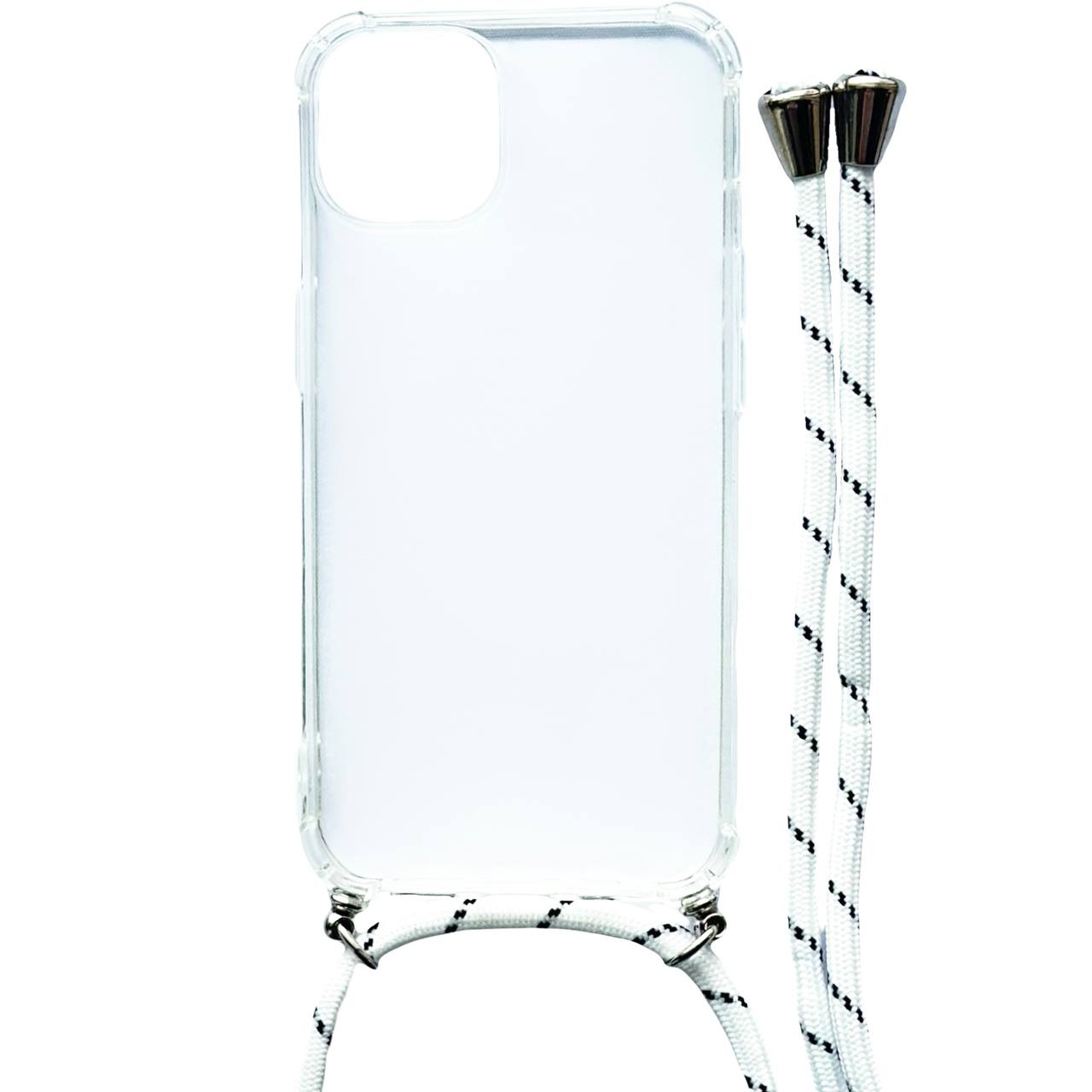 TPU Edge+Lanyard iPhone 7 Plus/8 Plus White - 1