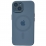 Silicone Metal Buttons Magsafe iPhone 15 Gray