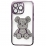 TPU BearBrick Diamond iPhone 12 Pro Max Purple