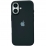 Silicone Case Metal Frame iPhone 16 Black (18)