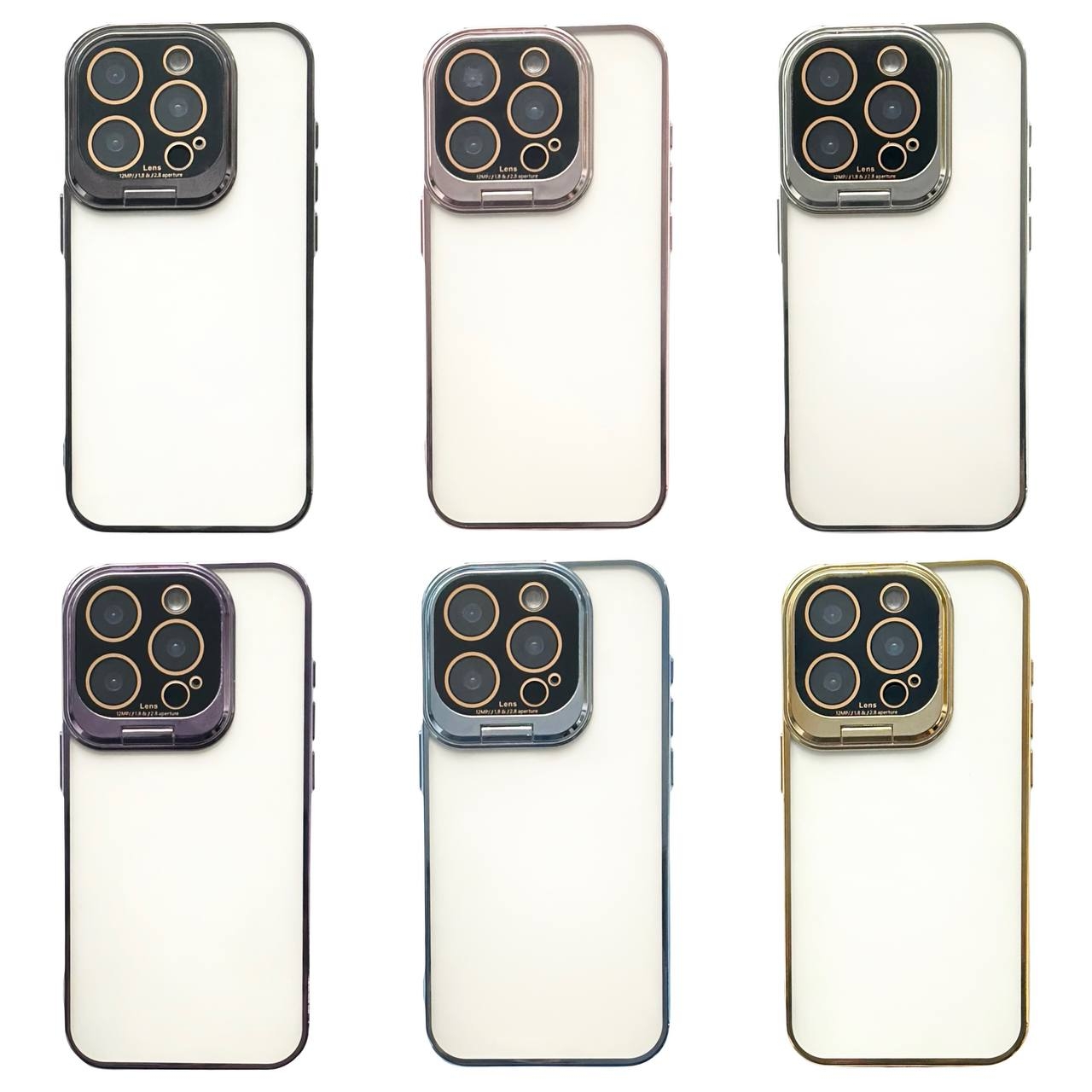 Galvanic TPU Stand iPhone 11 Silver - 2