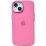 Silicone Case Original MagSafe iPhone 15 Pink