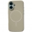 Silicone Case Slim Magsafe iPhone 16 Plus Gold