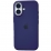 Silicone Case Metal Frame iPhone 16 Elderberry (82)
