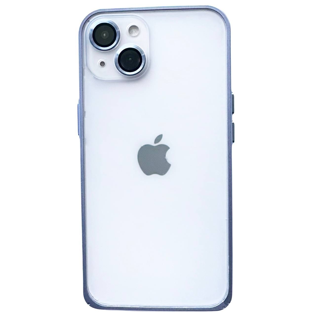 Square Metal Frame iPhone 13 Violet - 1