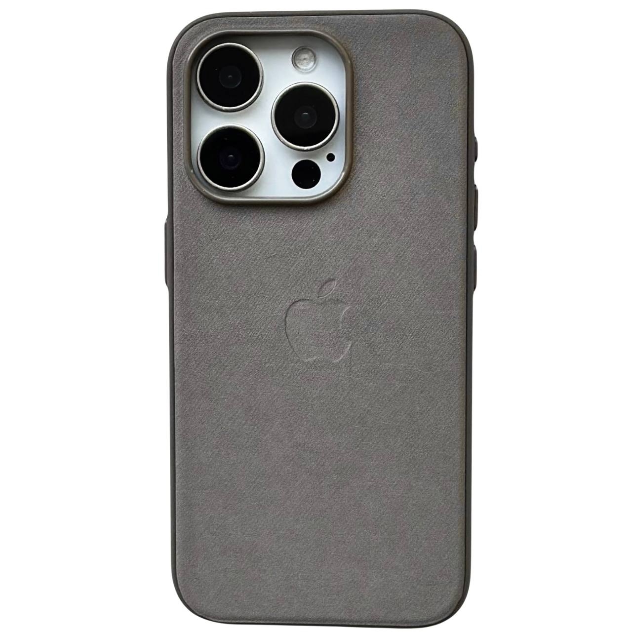 FineWoven Case iPhone 15 Pro Taupe - 1