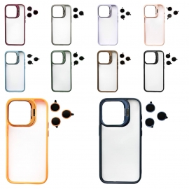 Crystal Case + Lens Set iPhone 12 Green