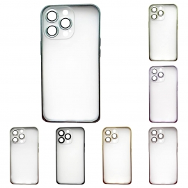 Square Metal Frame iPhone 12 Violet