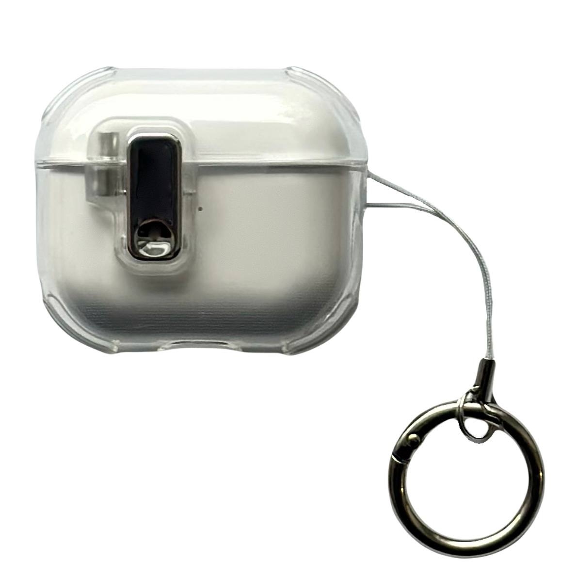 Airpods 3 Button+Ring Clear - 1