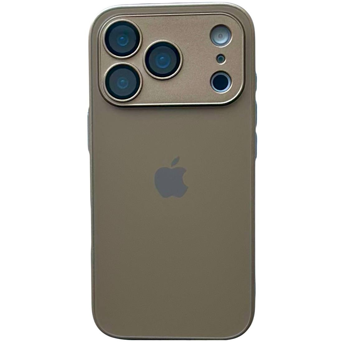 AG Silicone+Glass Case iPhone 17 Pro Desert - 1