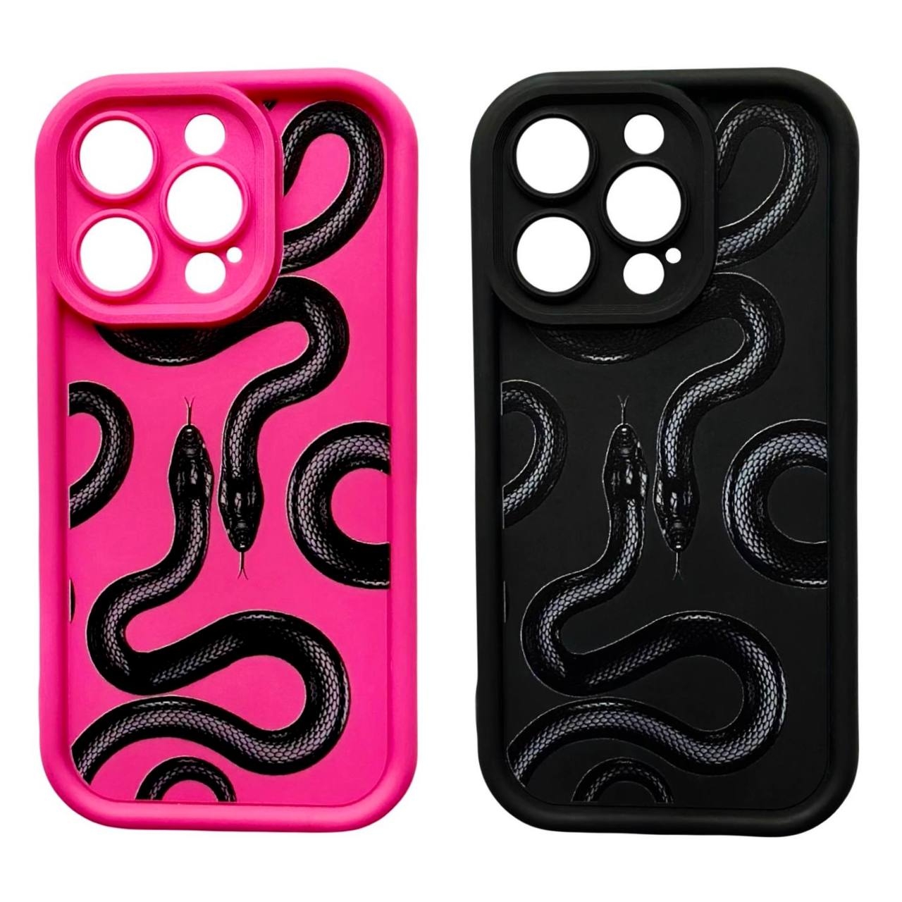 TPU Snake iPhone Xr Pink - 2