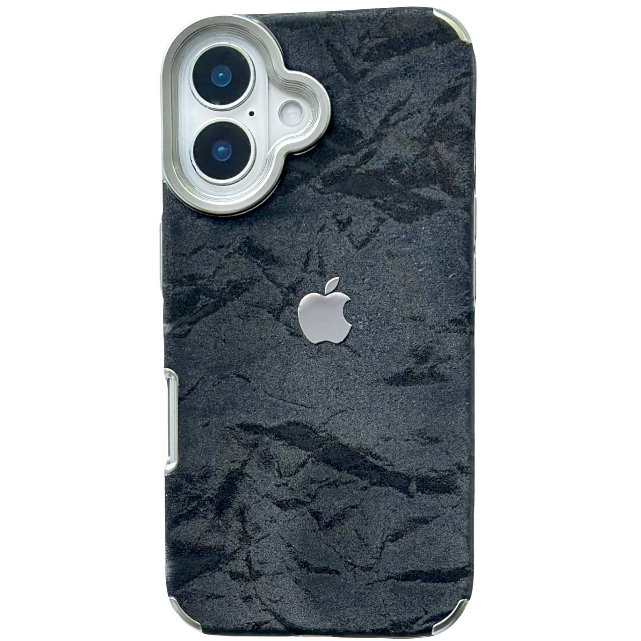 Velour Case iPhone 16 Black - 1