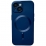 Matte Silicone with MagSafe iPhone 15 Midnight Blue
