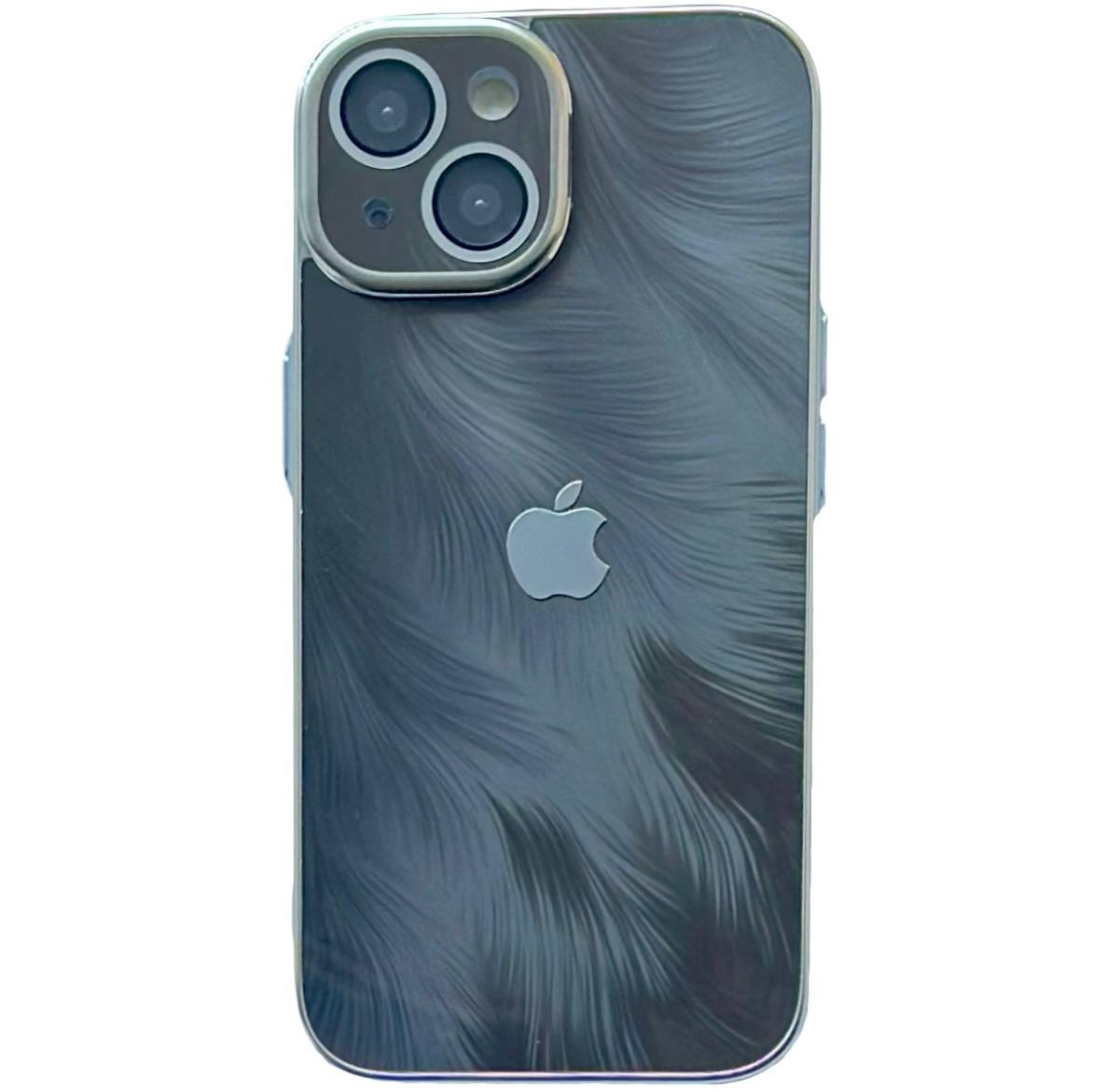 TPU Snowflake iPhone 13 Black - 1