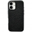 Leather Case Textured Magsafe iPhone 16 Plus Black