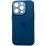 Silicone Metal Buttons iPhone 16 Navy Blue