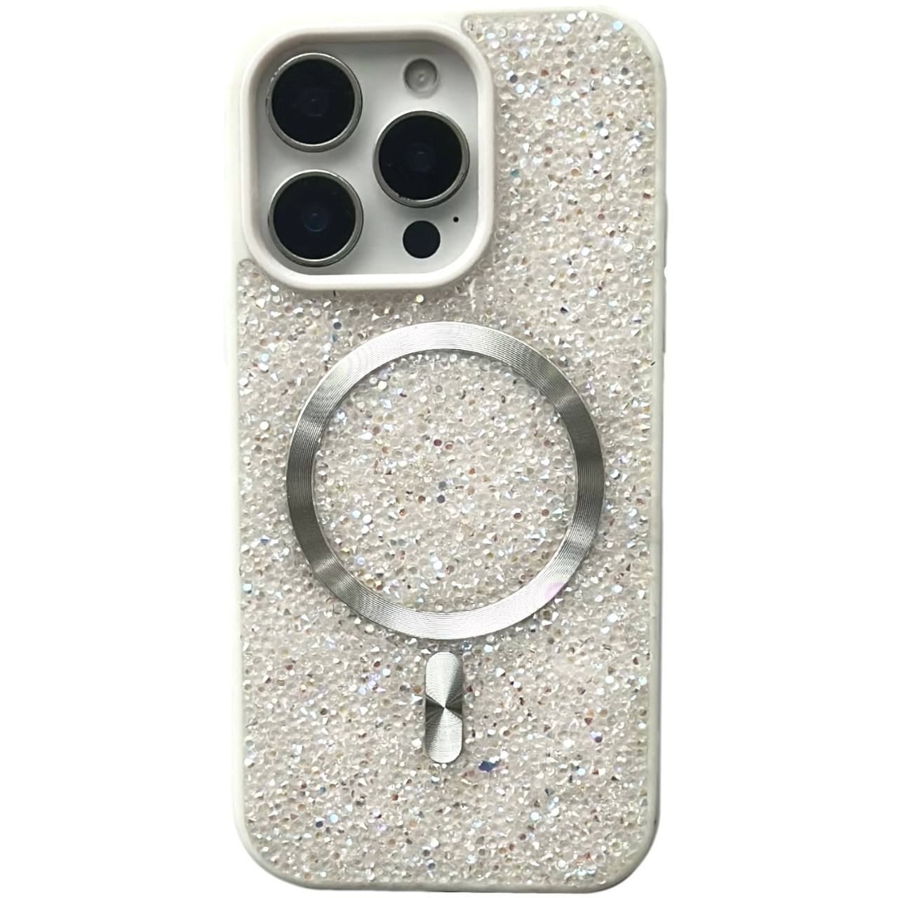 TPU Swarovski Magsafe iPhone 14 Pro Max White - 1