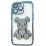 TPU BearBrick Diamond iPhone 13 Pro Max Blue