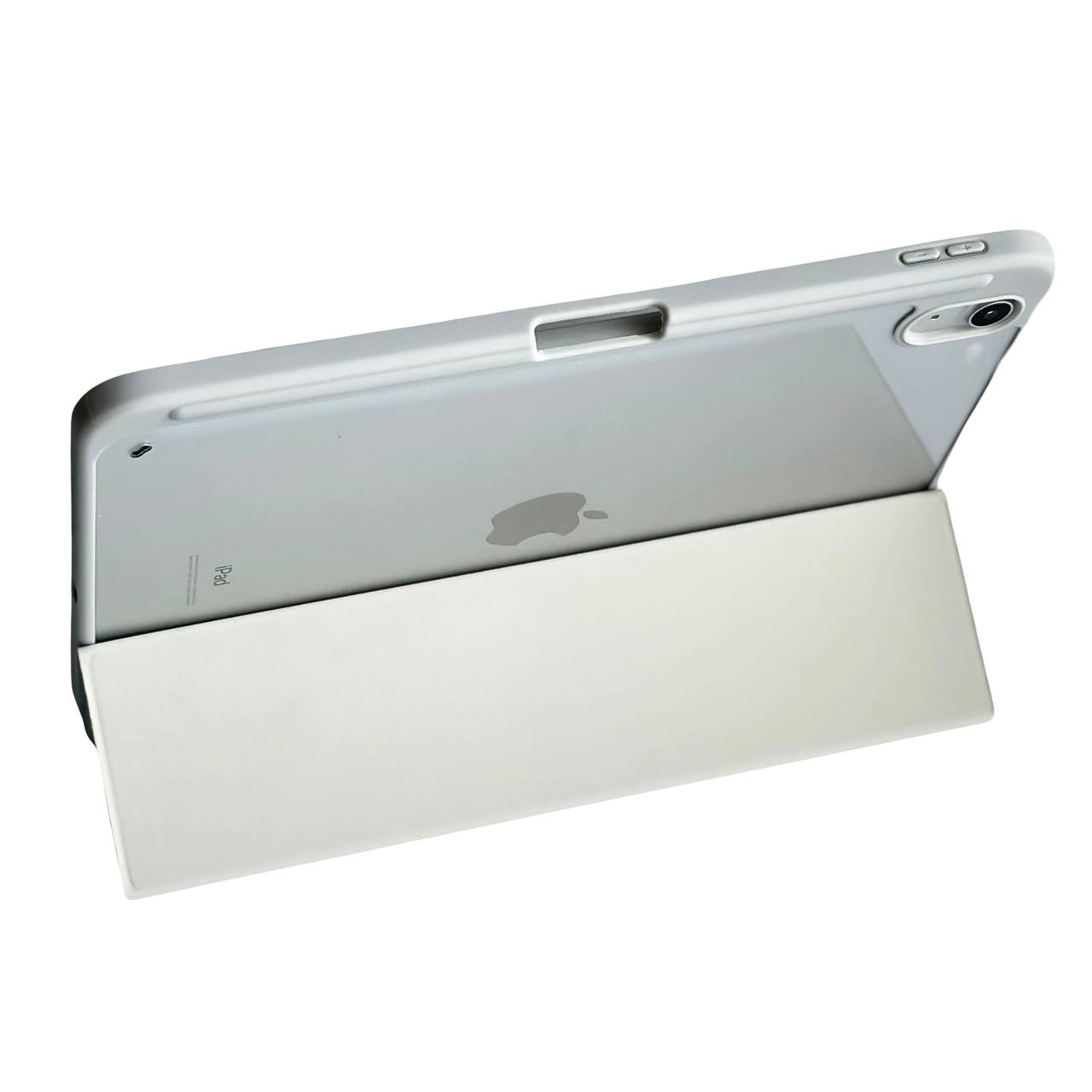 Acrylic Case + Pencil Holder iPad 10.2/10.5" Gray - 3