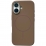 Silicone Case Slim Magsafe iPhone 16 Plus Chocolate