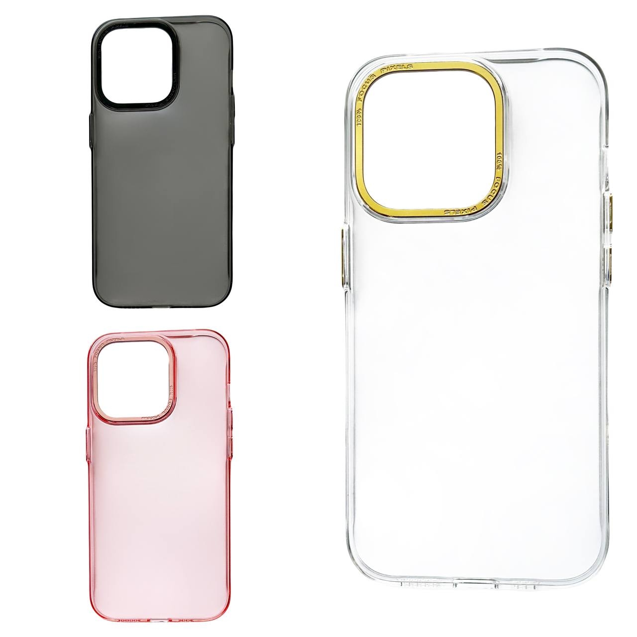 Чохол Clear Case Frame iPhone 14 Pro Black - 2