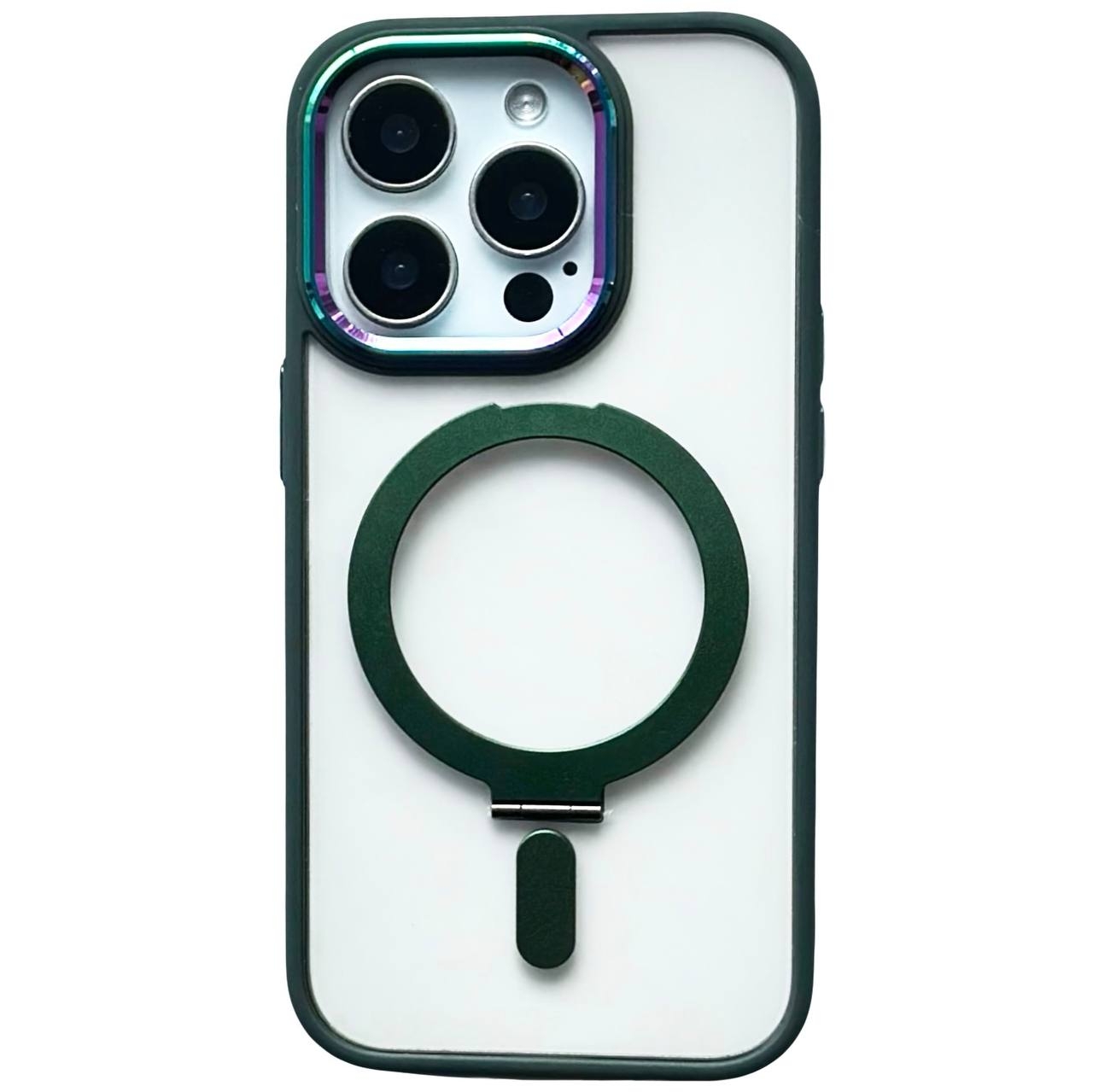 TPU MagSafe Holder iPhone 14 Pro Dark Green - 1