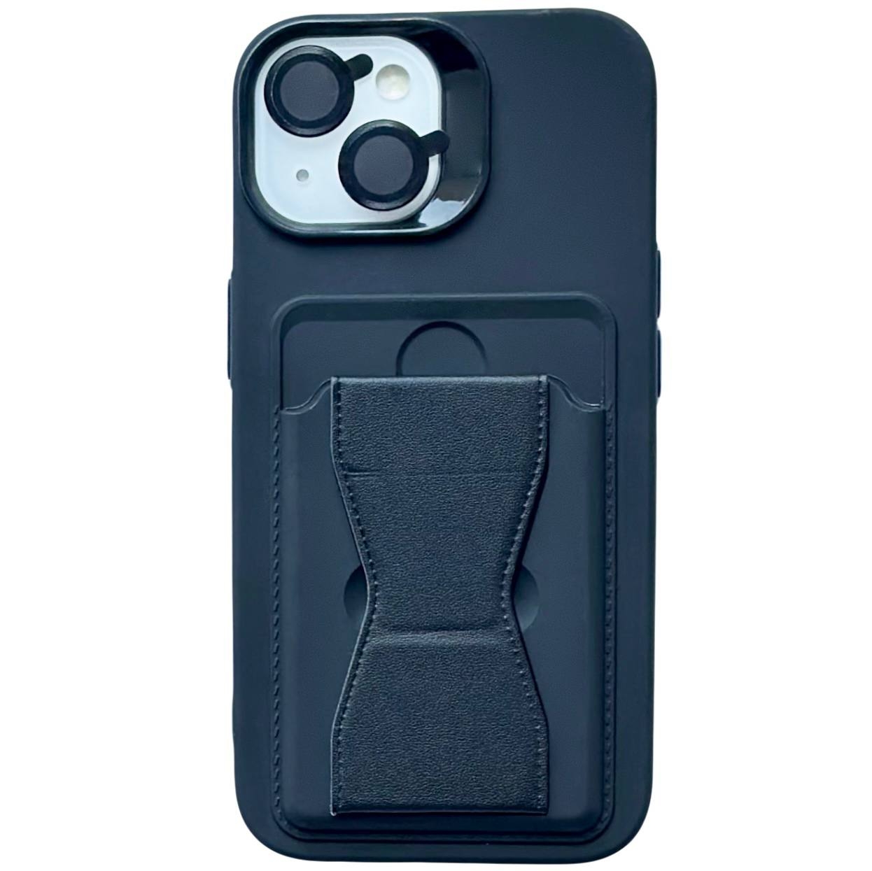 Leather Card Set iPhone 14 Black - 1
