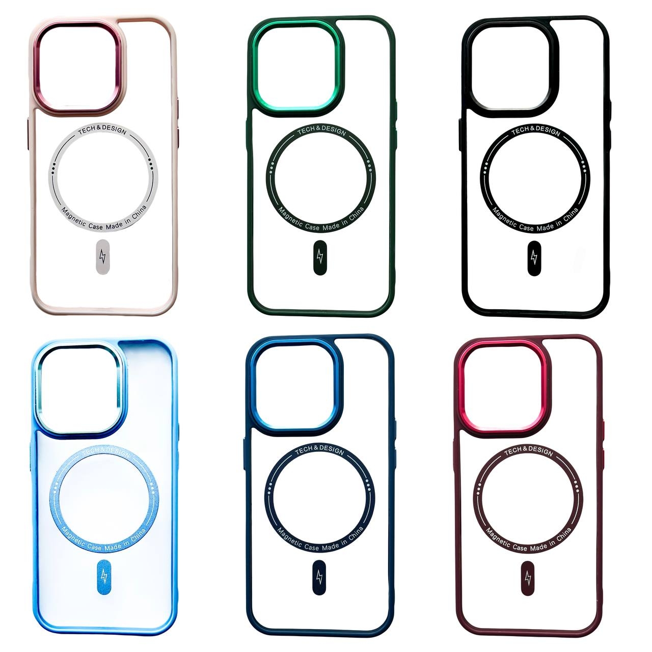Crystal Case MagSafe iPhone 15 Black - 3