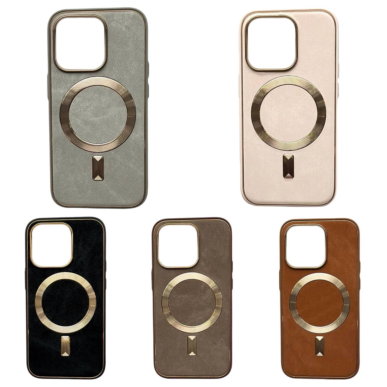 Textile Case Magsafe iPhone 11 Brown - 4