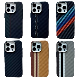 Carbon Pattern Magsafe iPhone 12/12 Pro Gray