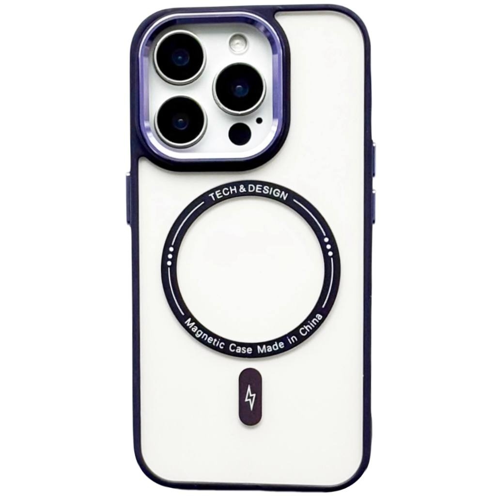 Crystal Case MagSafe iPhone 14 Pro Purple - 1