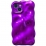Lack Crumpled iPhone 15 Purple
