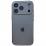 Matte Glass Camera iPhone 17 Pro Max Silver