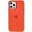 Silicone Case Original MagSafe iPhone 12 Pro Max Electric Orange