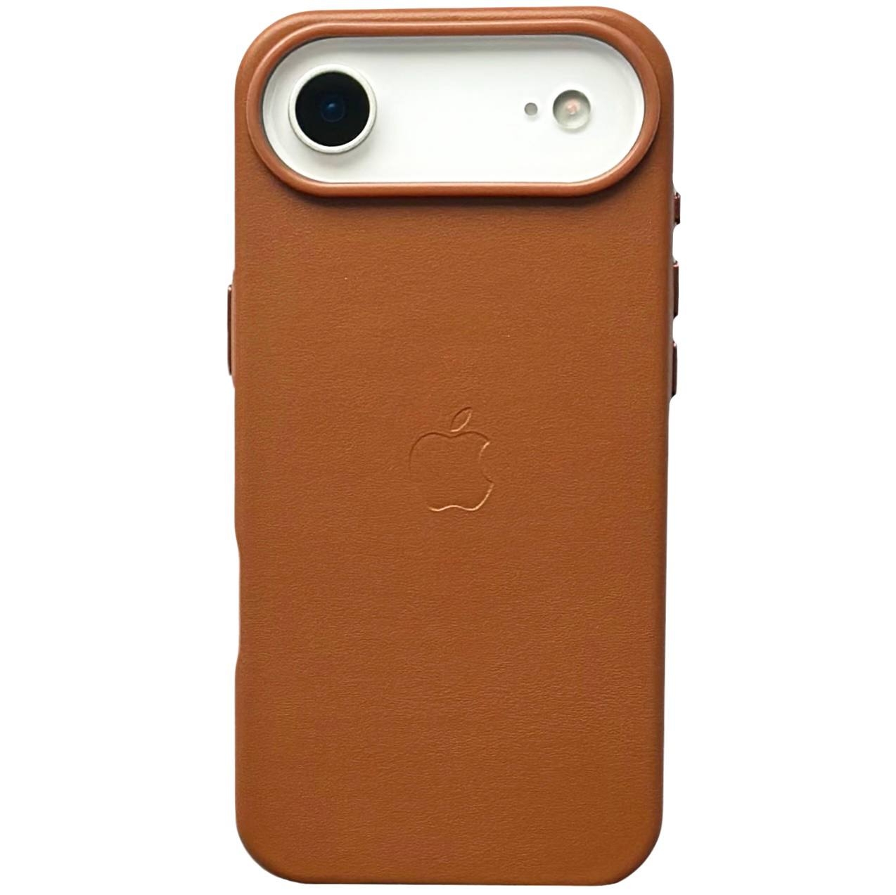 Leather Case (MagSafe) iPhone 17 Air Saddle Brown - 1