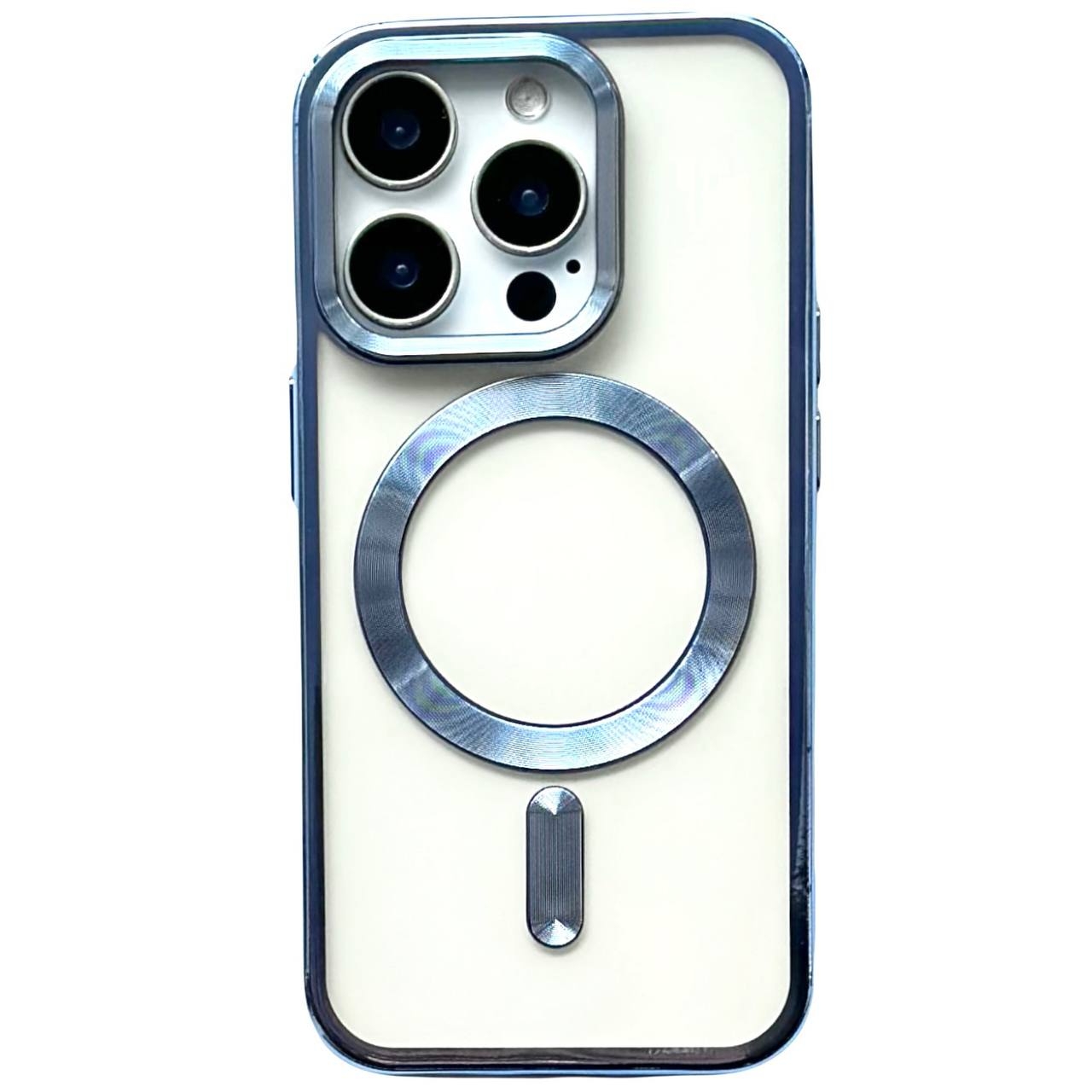 Shining OPEN Camera MagSafe iPhone 12/12 Pro Blue - 1