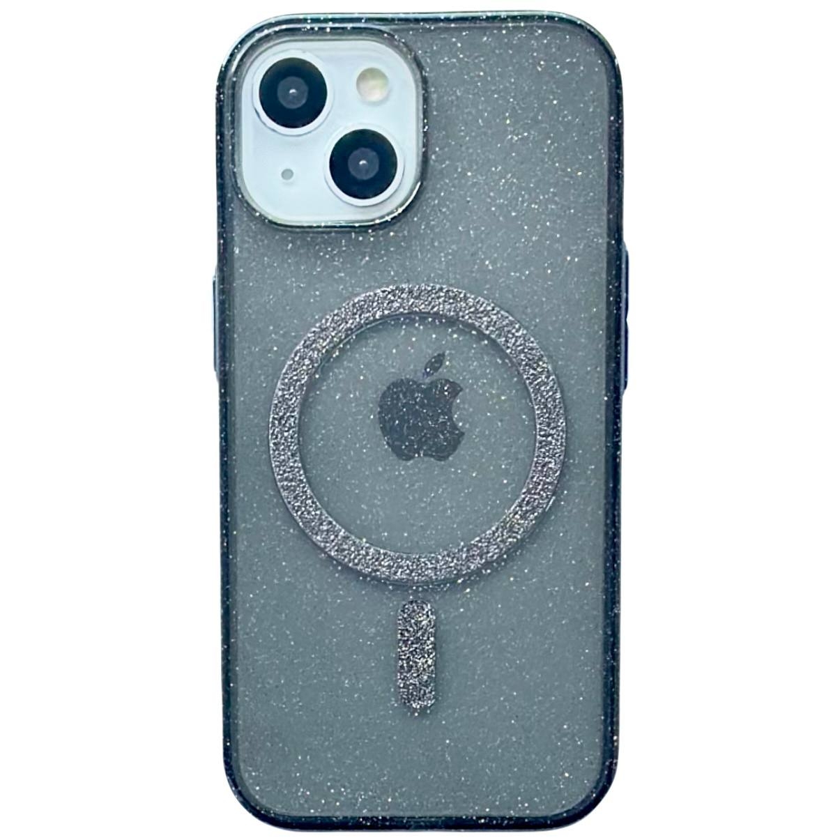 Sparkle MagSafe iPhone 15 Black - 1