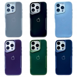 Glossy Glass Logo iPhone 16 Pro Max Black