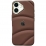 Soft Logo Case iPhone 16 Plus Brown