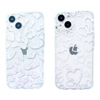 Laser TPU iPhone 13 Hearts