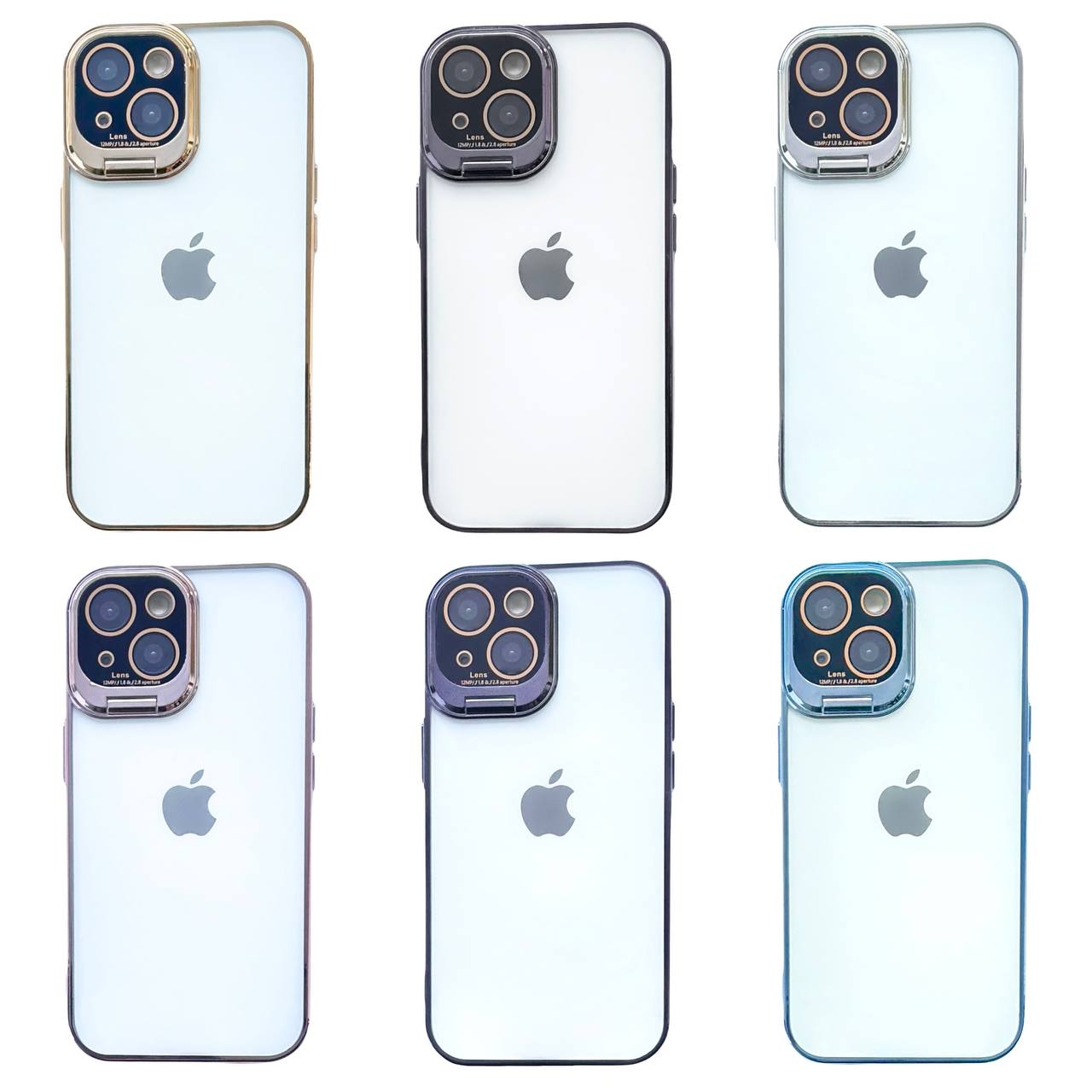 Galvanic TPU Stand iPhone 14 Black - 2