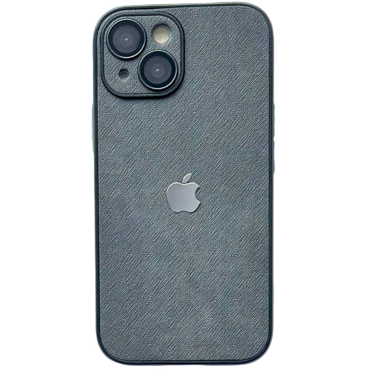 Textile Case Glass Camera iPhone 13 Black - 1