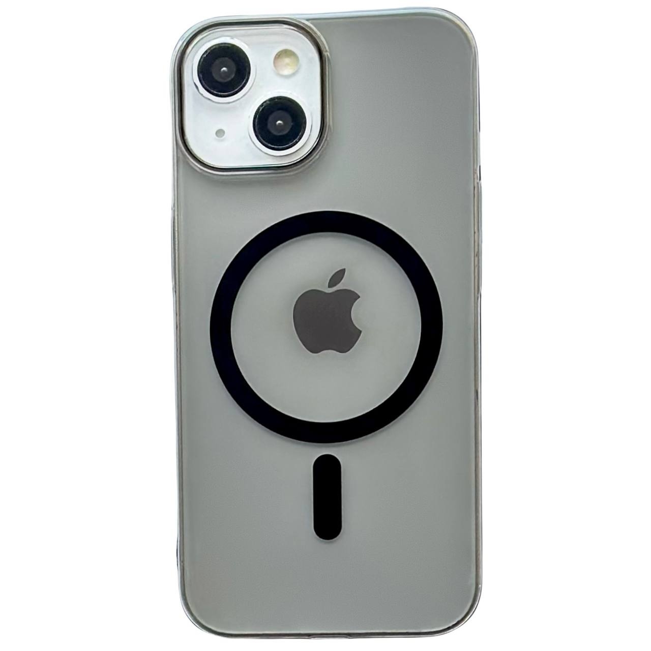 PC Glossy Magsafe iPhone 15 Black - 1