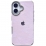 Velour Case iPhone 16 Pink