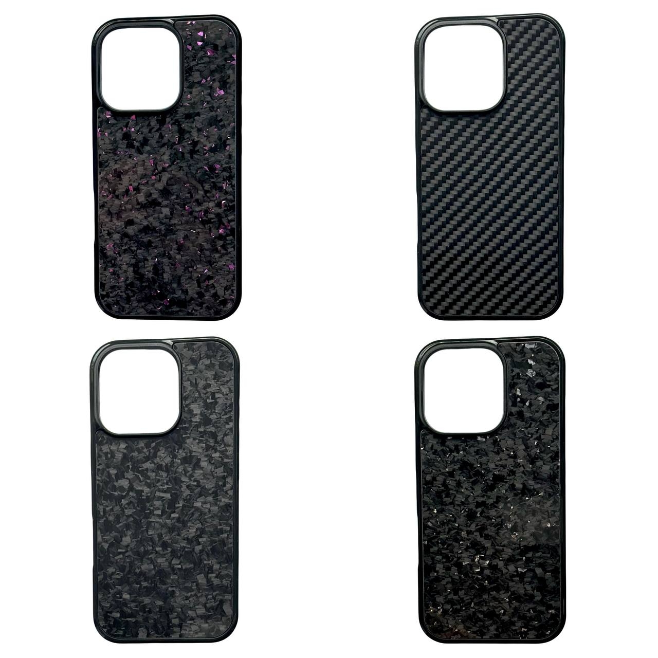 Forged Carbon Magsafe Case iPhone 13 Pro Max Silver - 2