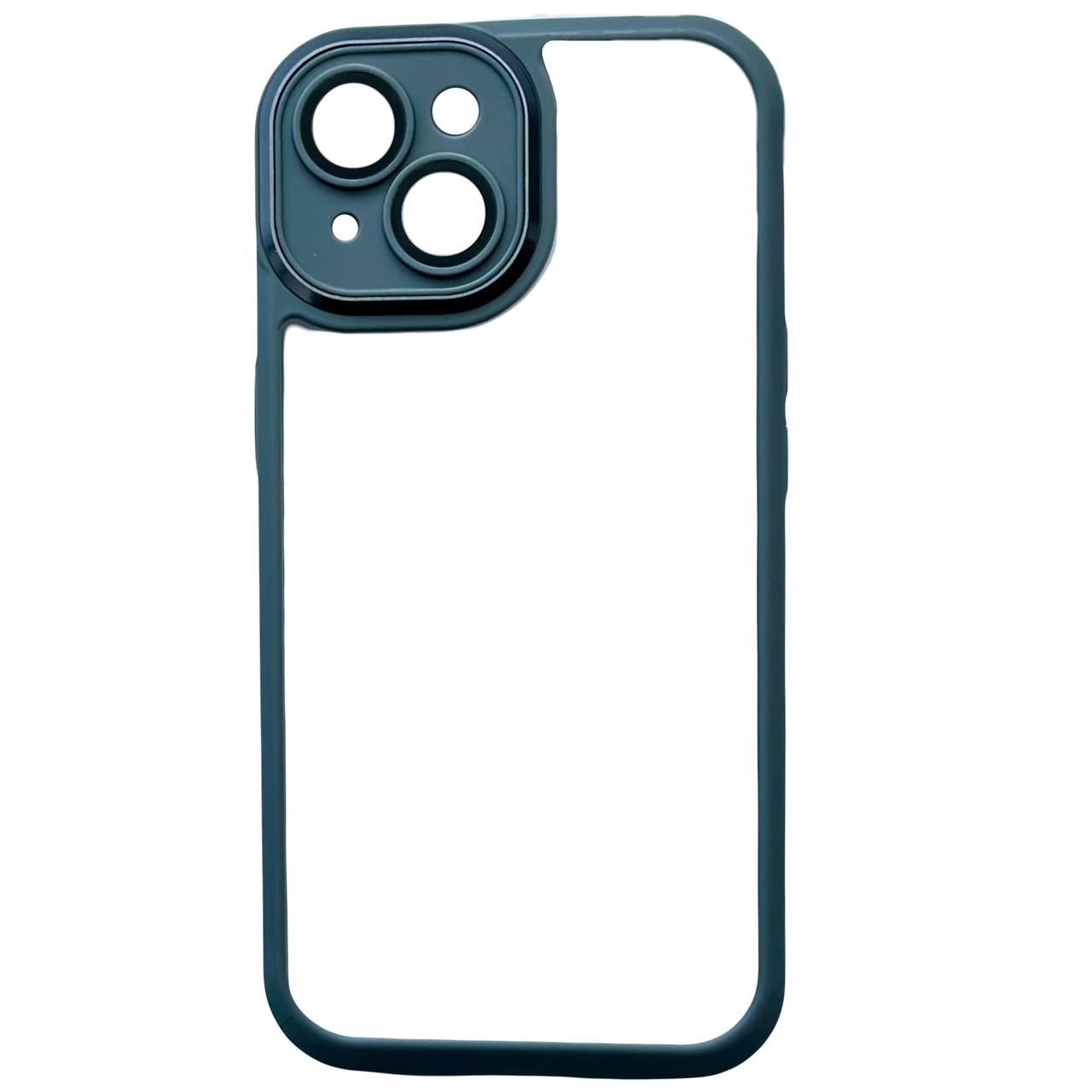 Color Case Glass Camera iPhone 15 Pro Gray - 1