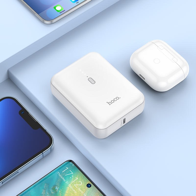 hoco. PowerBank J96 Strider 5000mAh White - 3