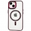 Crystal Case MagSafe iPhone 13 Red