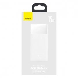Baseus PowerBank Bipow Digital Display 30000mAh 15W Black